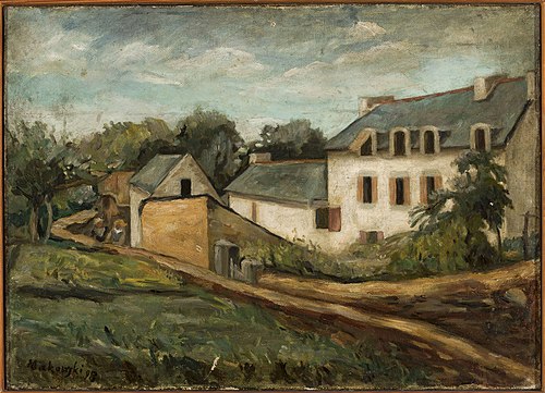 Landscape from Le Pouldu, 1917, Tadeusz Makowski