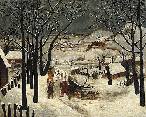 Winter, 1918, Tadeusz Makowski