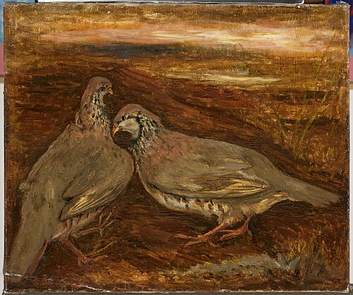 Two birds, 1920, Tadeusz Makowski