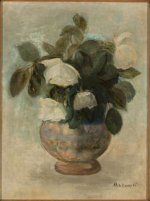 Białe róże, 1923, Tadeusz Makowski