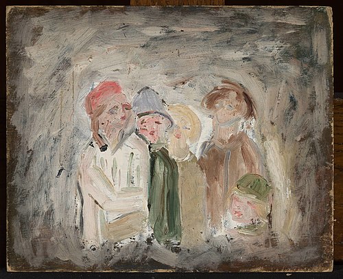 Five children, 1925, Tadeusz Makowski