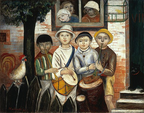 Concert d'enfants, 1922, Tadeusz Makowski