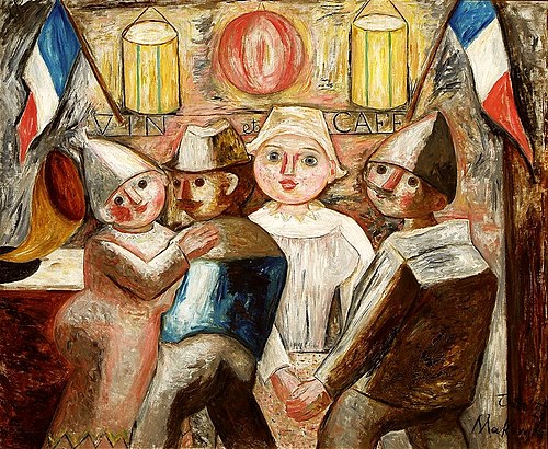 Le 14 juillet à la campagne., 1928, Tadeusz Makowski