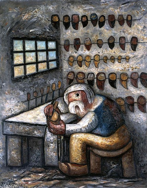 Le Sabotier., 1930, Tadeusz Makowski