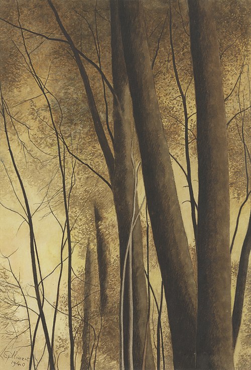 Bomen, 1940, Léon Spilliaert