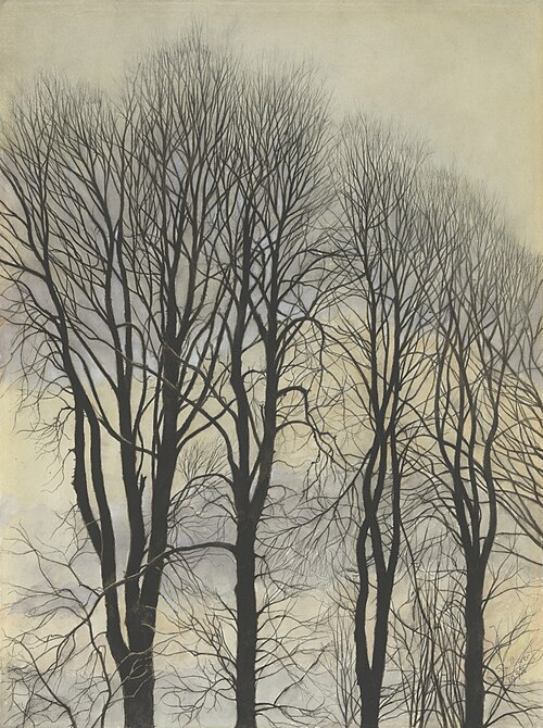 Arbre et Ciel, 1938, Léon Spilliaert