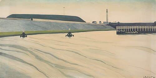 Haven te Oostende, 1910, Léon Spilliaert