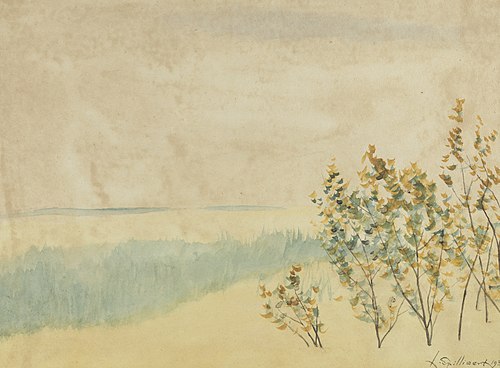 Landschap, 1930, Léon Spilliaert