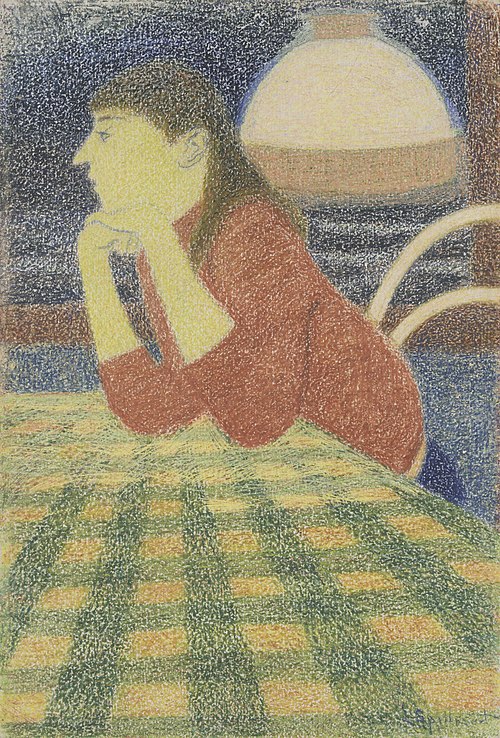 Leunende vrouw, 1912, Léon Spilliaert