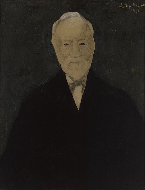 Portrait of Andrew Carnegie, 1913, Léon Spilliaert