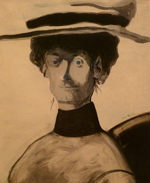 Vrouw met roze hoed, 1904, Léon Spilliaert
