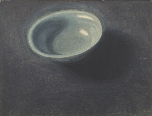 De blauwe teil, 1907, Léon Spilliaert