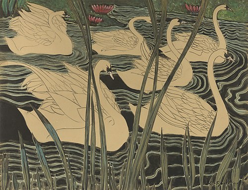 Zwanen, 1904, Léon Spilliaert