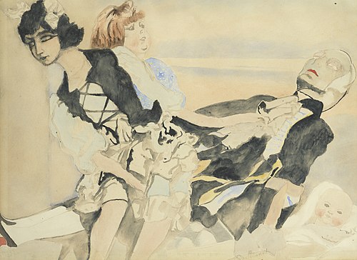 Poppen, 1933, Léon Spilliaert