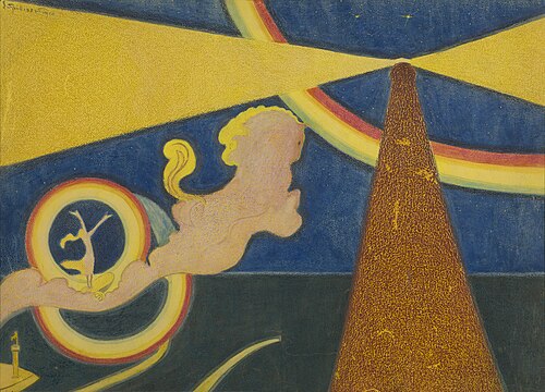 De vuurtoren, 1910, Léon Spilliaert