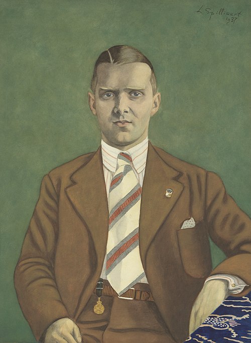 Portret van Adolphe Van Glabbeke, 1937, Léon Spilliaert