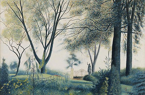 De tuin, 1945, Léon Spilliaert