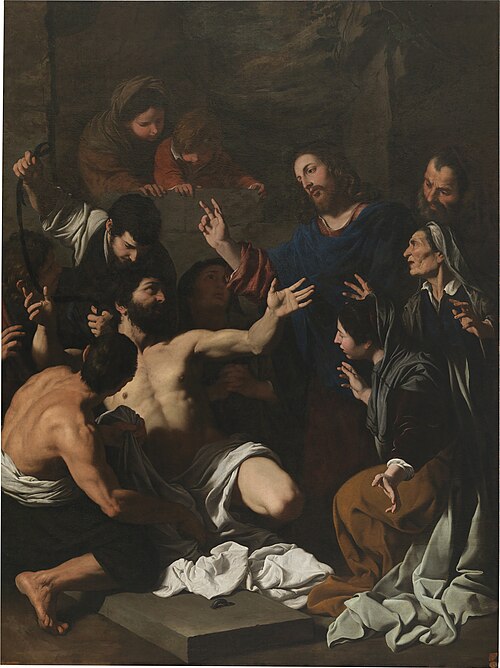 Le Relèvement de Lazare, 1635, Pietro Antonio Novelli II