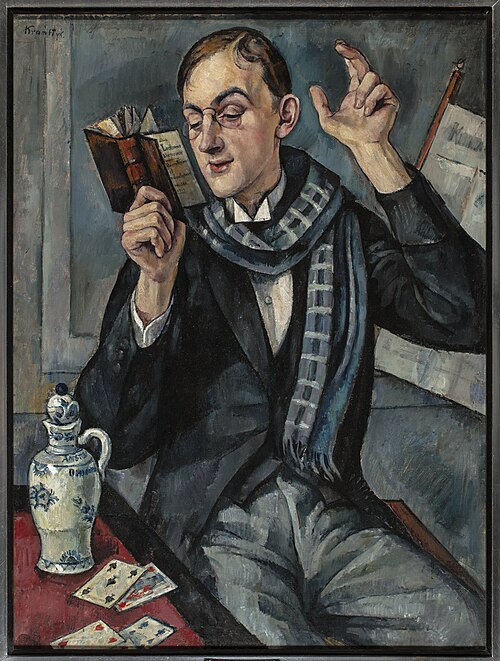 Poeta - Portret Jana Lechonia, 1919, Roman Kramsztyk