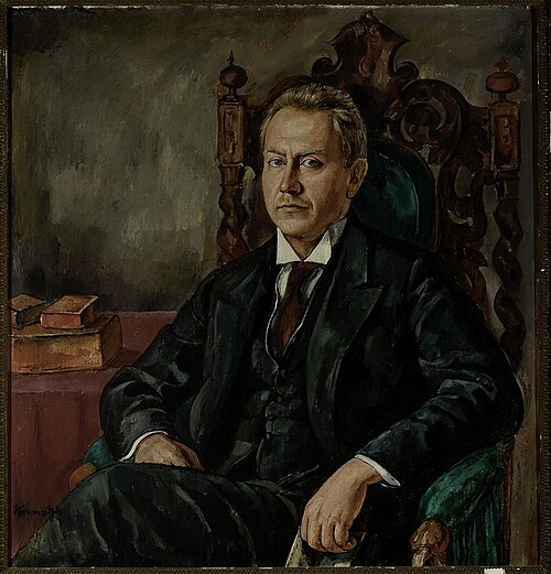 Portrait of Ludwik Hirszfeld, 1923, Roman Kramsztyk