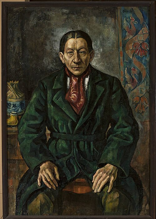 Portrait of Romuald Kamil Witkowski, 1922, Roman Kramsztyk