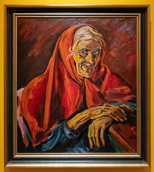 Mutterbild, 1927, Peter August Böckstiegel