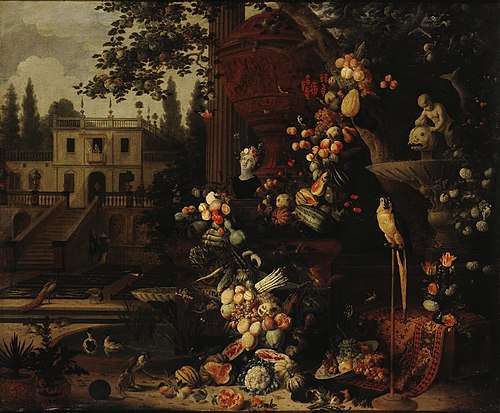 Garden, 1675, Pieter Gysels
