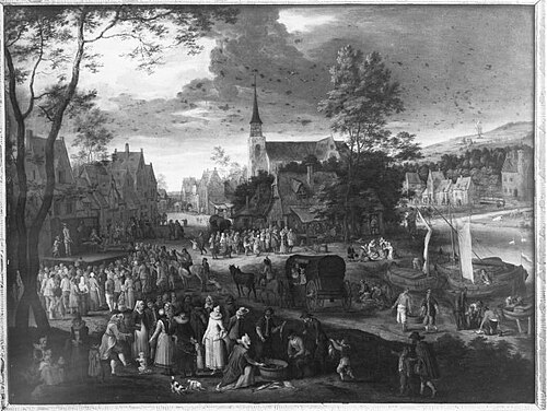 Dorfkirmes, 1680, Pieter Gysels
