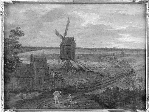 Windmühle, 1655, Pieter Gysels