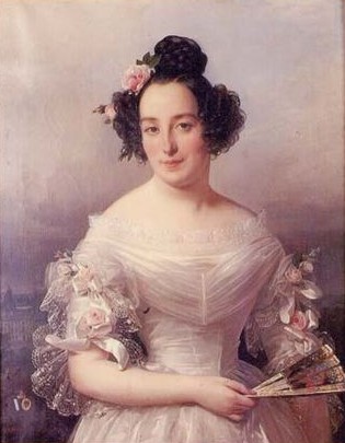 Rose Gourreau de Chanzeaux, 1840, Hortense Haudebourt-Lescot