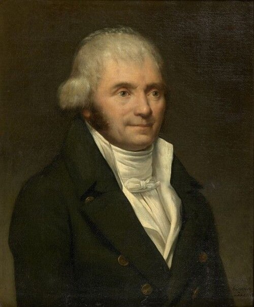 Portrait d'un homme au jabot, 1800, Hortense Haudebourt-Lescot