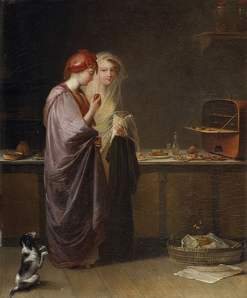 Deux Merveilleuses, 1810, Hortense Haudebourt-Lescot