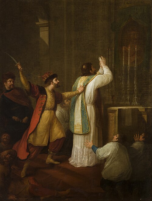 Death of Bishop Stanisław Szczepanowski, , Józef Peszka
