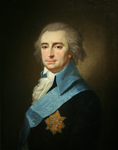 Porträt des Ignacy Wyssogota Zakrzewski., 1792, Józef Peszka