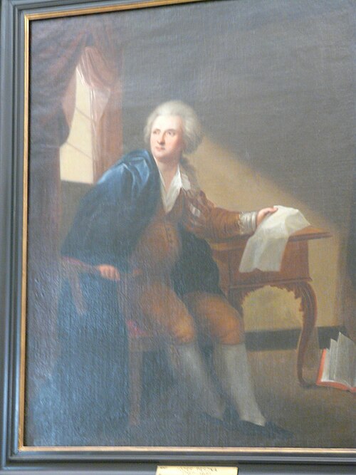 Porträt des Franciszek Smuglewicz, 1782, Józef Peszka