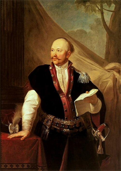 Portrait de Stanisław Kublicki., 1790, Józef Peszka
