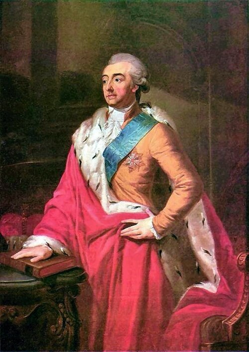 Portrait of Adam Kazimierz Czartoryski, 1791, Józef Peszka