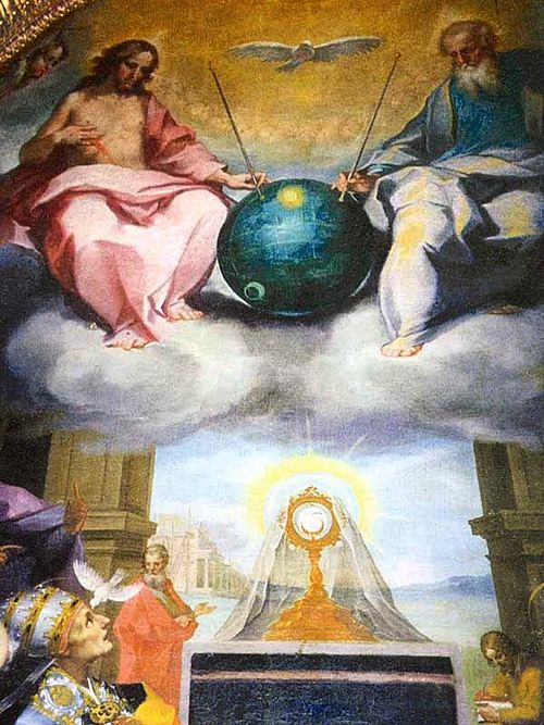 The Glorification of the Eucharist, 1550, Ventura Salimbeni
