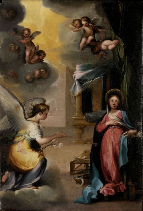 The Annunciation, 1605, Ventura Salimbeni