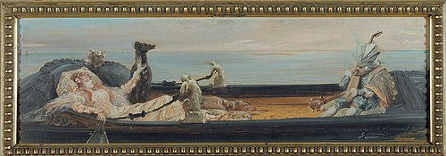 La gondole, 1896, Georges Clairin