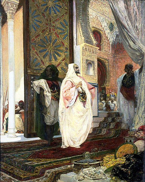 Entering the Harem, 1870, Georges Clairin