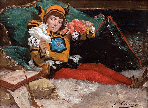 le fou du roi, 1880, Georges Clairin