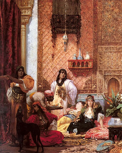 The Sultan's Favorites, 1875, Georges Clairin
