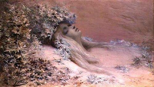 Ophélie aux chardons, , Georges Clairin