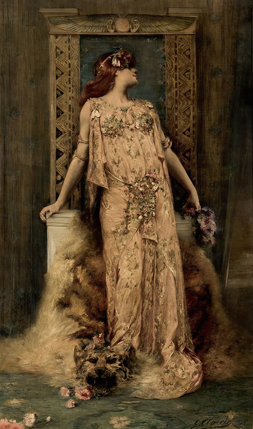 Portrait of Sarah Bernhardt, 1893, Georges Clairin