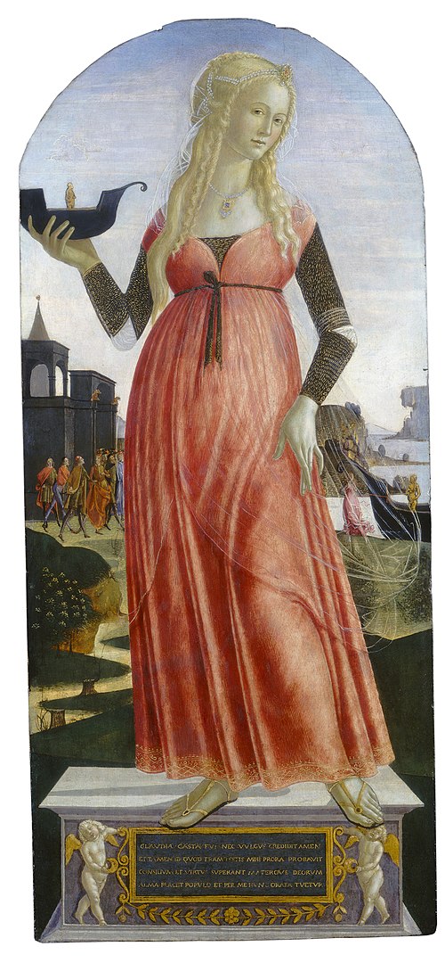 Claudia Quinta, 1490, Neroccio di Landi