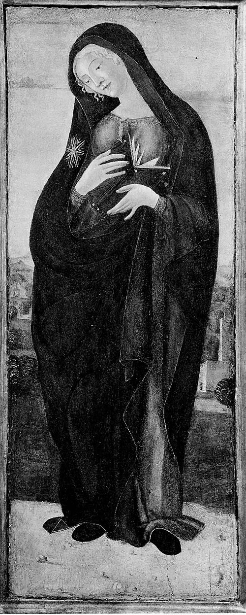 The Virgin Annunciate, , Neroccio di Landi
