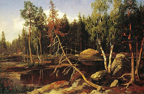In the woods, 1874, Fanny Churberg