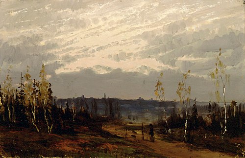 Autumn Twilight, 1875, Fanny Churberg