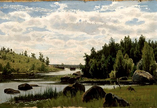 Kesän vehreyttä, , Fanny Churberg